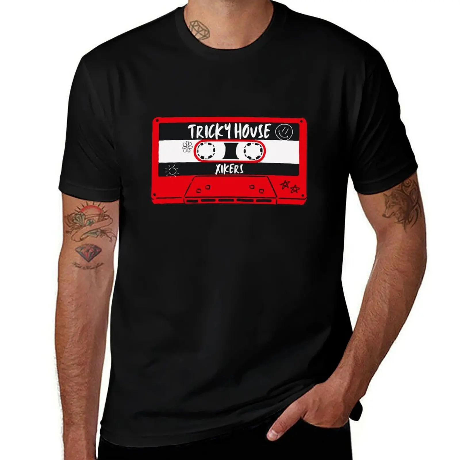 Xikers Tricky House Cassette T-Shirt Work Wear Lightweight Tee