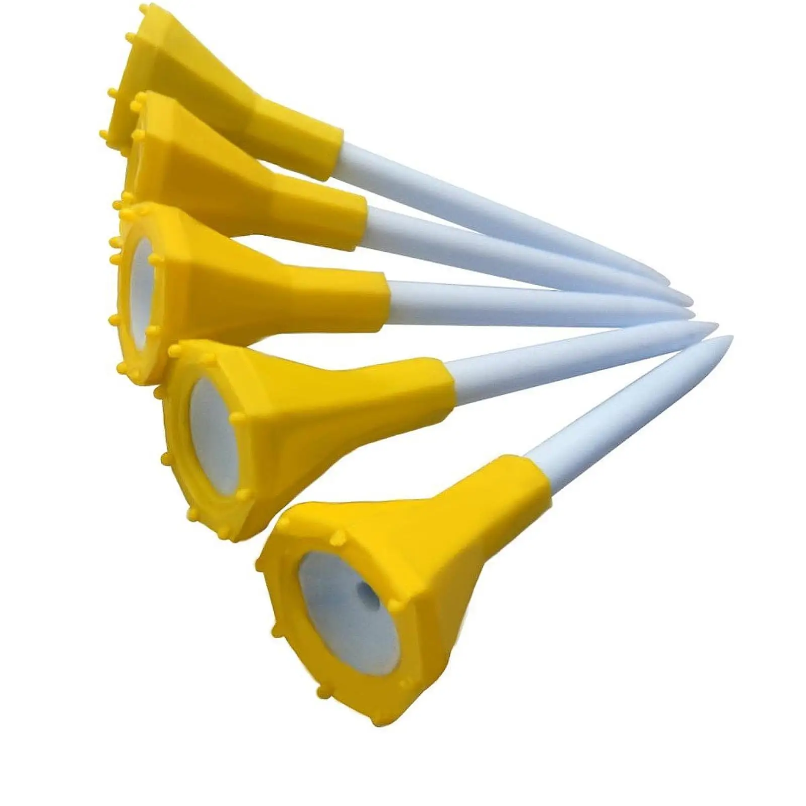 5개 골프 티, 골프공 티, 저마찰 경량 골프공 홀더, 뒷마당 드라이빙 레인지 골프 훈련용