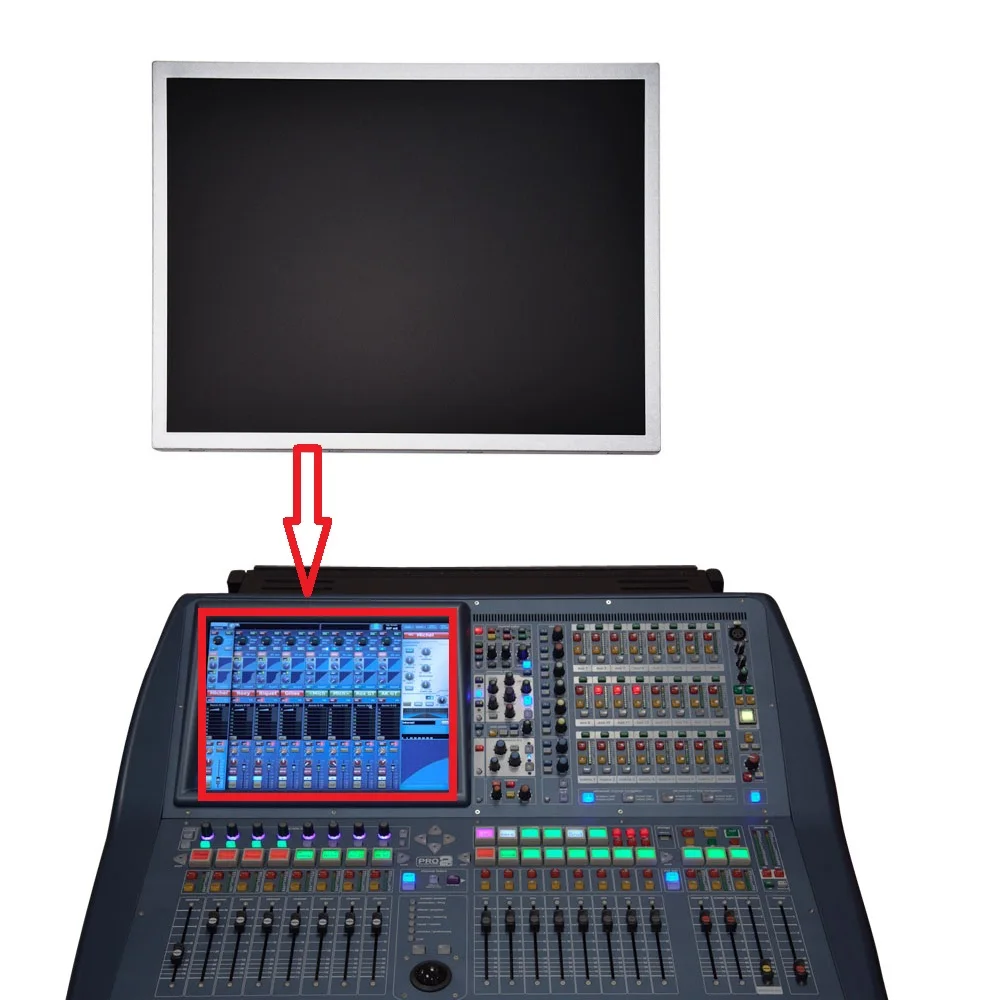 Display For MIDAS Pro1 PRO2C LCD Matrix Screen Repair