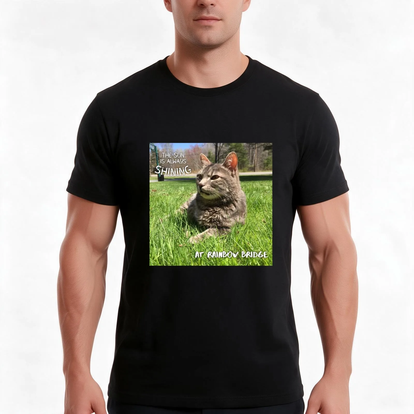 Sun Is Always Shining T-Shirt, Summer Casual Cotton Tee, Oversized Streetwear Tops, Vintage Graphic Print, Unisex Men Women
