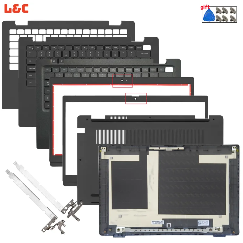 

New For Latitude 3420 E3420 US/UK/LA/BR/SP Keyboard Top Palmrest Laptop LCD Rear Lid Back Cover Front Bezel Bottom Case Hinges