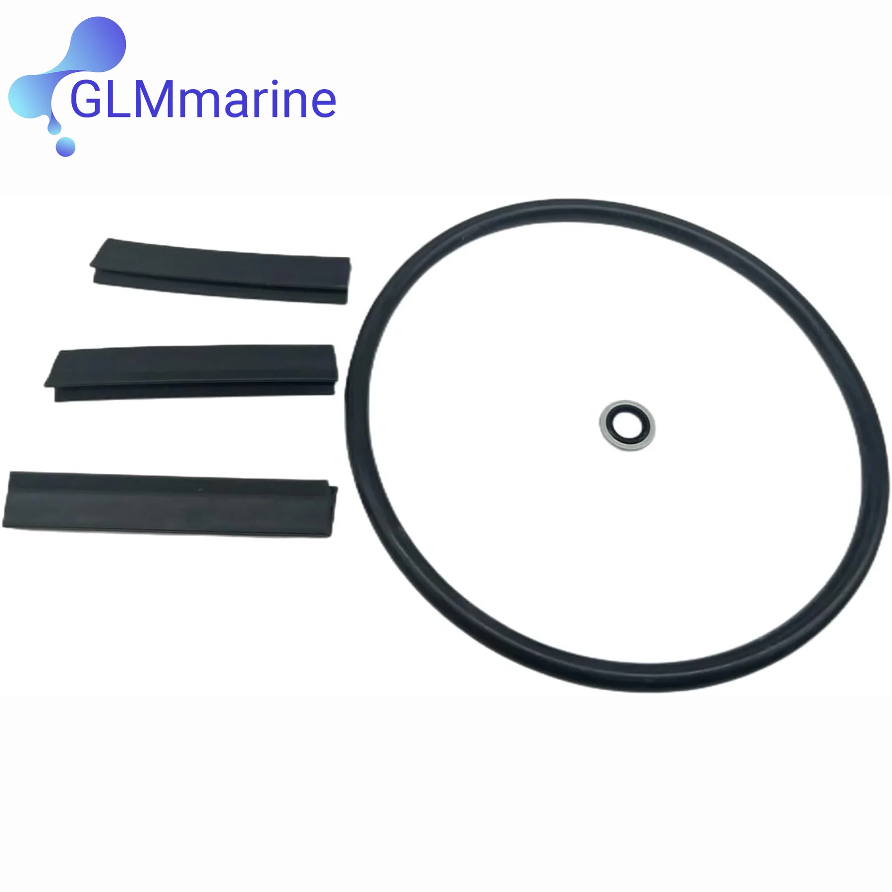 Heat Exchanger Gasket Seal Kit Compatible with Volvo Penta AD31 AD41 TAMD31 TMD31 KAD42 KAD43 KAMD44 Engines 3586706 3580886 image 6