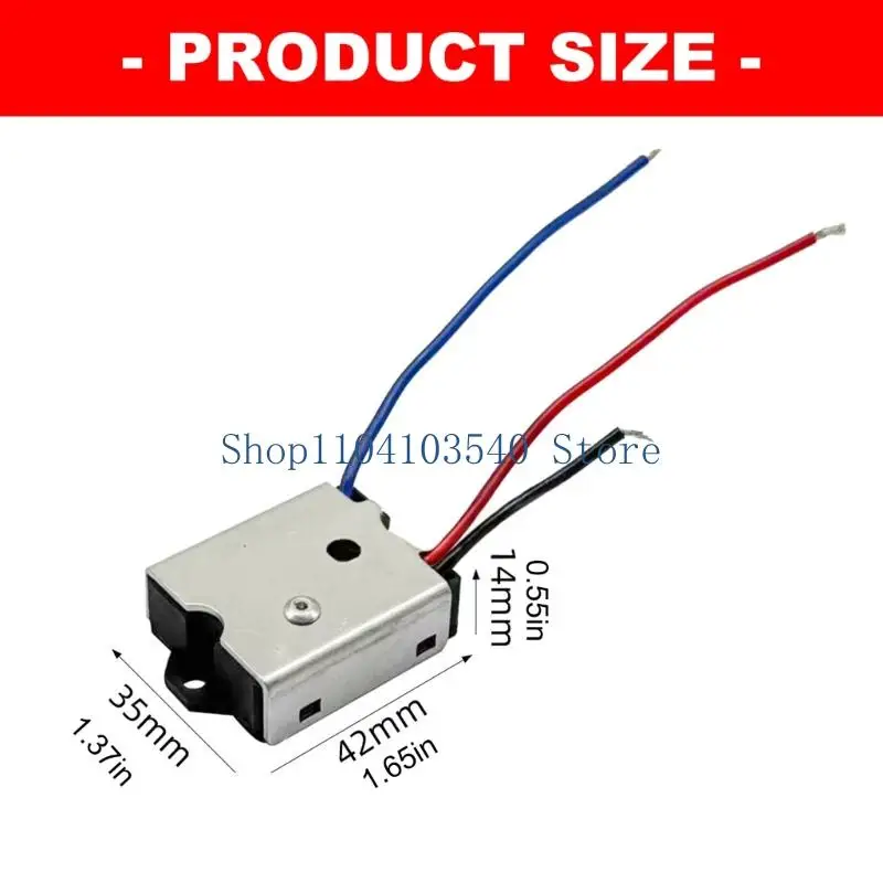 02DC Power Tool Repair Starter Switches Part with Black Plastic Base