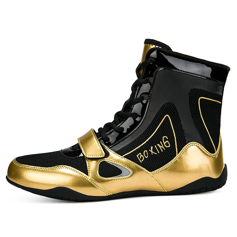 

Lightweight non-slip Sanda training shoes combat shoes for boxing wrestling and fighting