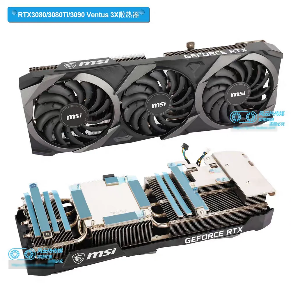 

New Original Radiator Cooler for MSI RTX3080 RTX3080Ti RTX3090 VENTUS 3X Graphics Video Card