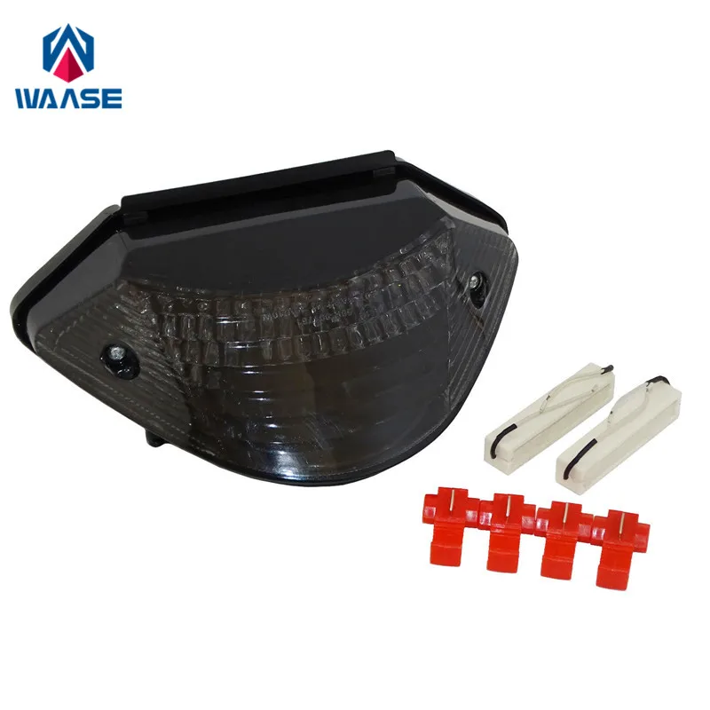 

waase For Honda Hornet CB600F CB600 599 2002 2003 2004 2005-2007 E-Mark Rear Tail Light Brake Turn Signals Integrated LED Light