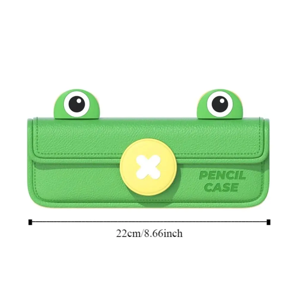 Милый карандаш, органайзер в форме лягушки, тигра, кролика, пенал из ЭВА, мультяшная мультифункциональная сумка для кистей для макияжа, сумка для подростков, девочек, мальчиков
