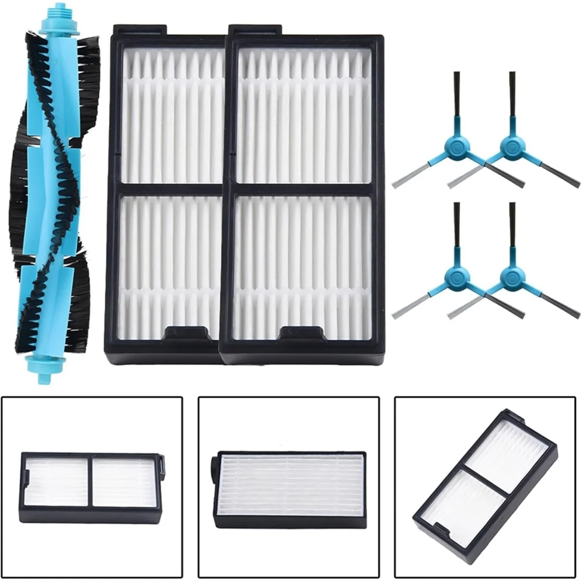 Für Cecotec Conga 5090 5490 5690 6090 6490 7090 Roboter-Staubsauger-Zubehör