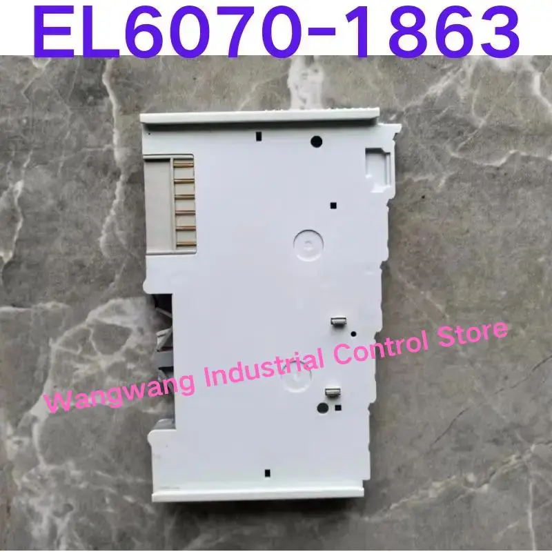 Second-hand test OK , PLC module  EL6070-1863