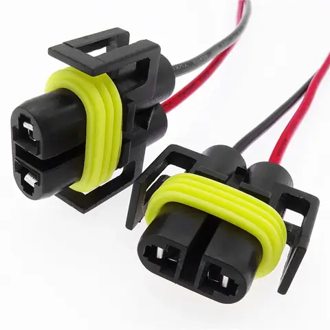 1pc for H8 H11 Socket Wire 9005 HB3 9006 HB4 Car Headlight Wiring Lamp Harness Fog Lamp Bulb Base Bracket Adapter Accessories