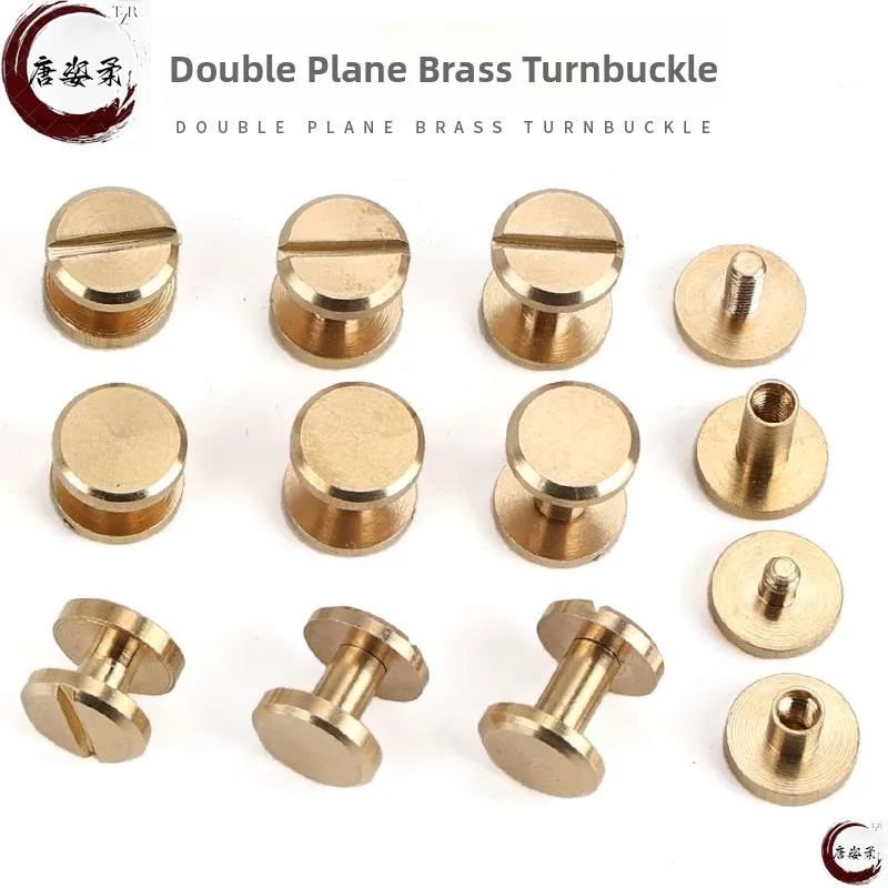 

Бронзовая кнопка-заклепка для кожаных изделий, застежка «Мать и дитя», винтовая заклепка, металлическая кнопка для фиксации одежды, фурнитура для ремней и сумок