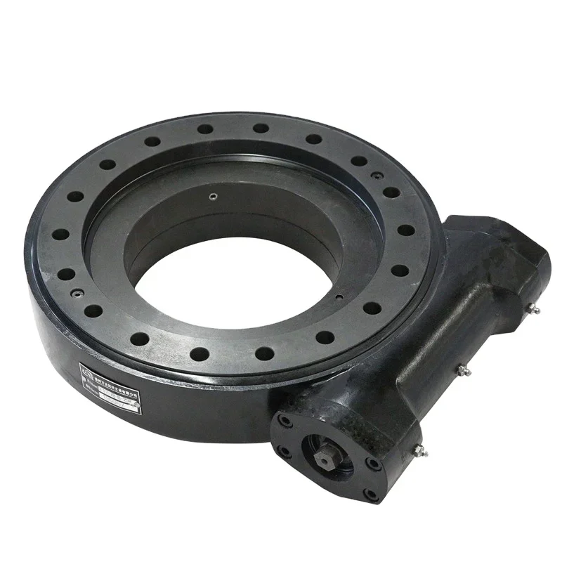2025/In Stock popular Helical gear Single worm Gear reduction drive Slew drive for AWE