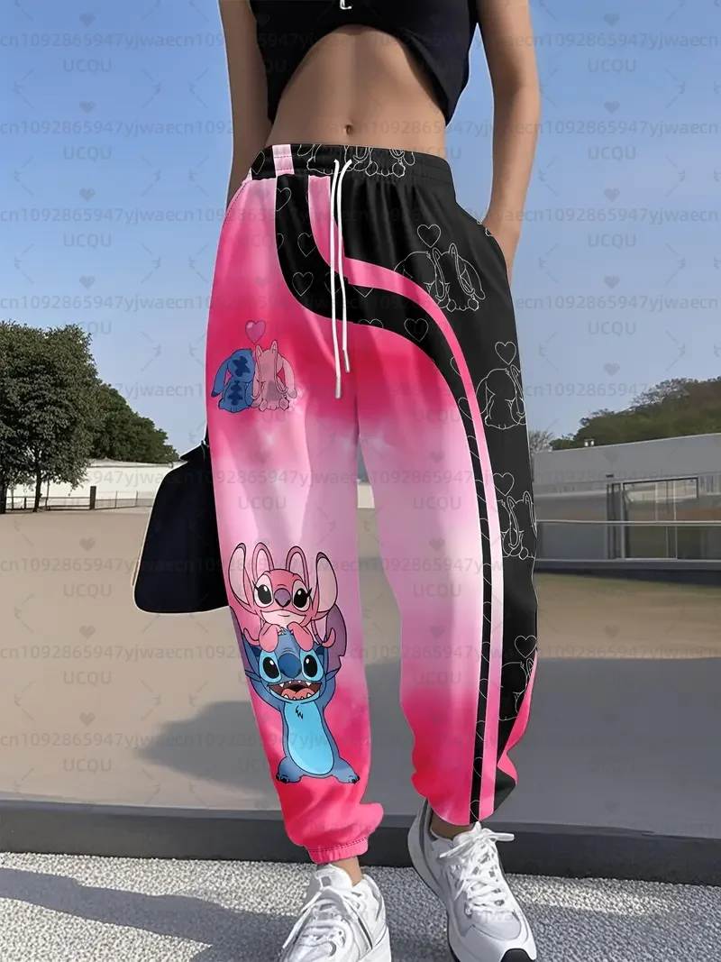 غرزة المرأة عارضة عداء ببطء السراويل الوردي عارضة السراويل الربيع / الصيف في الهواء الطلق الرجال السراويل الطويلة السراويل