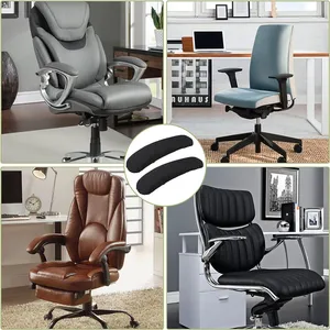 أغطية مسند ذراع كرسي المكتب ، أغطية مسند ذراع قابلة للإزالة ، دعم كوع قابل للغسل ، إغاثة الساعد ، JAF053 ، 2 قطعة أفضل 10 كرسي مسند ذراع مبيعا - No10