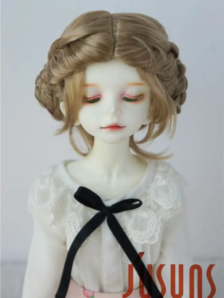 JD177 All Sizes Fashion BJD Wig Ballet Synthetic Mohair Hair Suit For Tiny Lati YOSD MSD SD Soft Wholesale Wigs