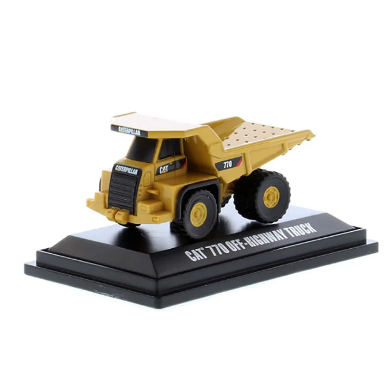 DM Diecast 1:160 Scale CAT 770 Mine Dump Alloy Engineering Truck Model Collection Souvenir Display Ornaments 85982DB