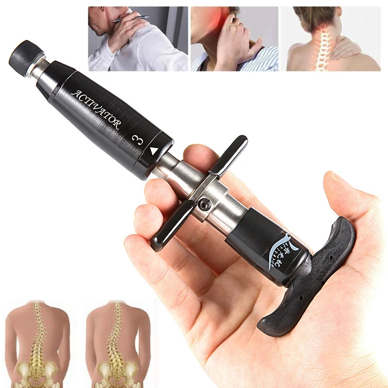 Excellent Three Force Adjustable Single Tips Chiropractic Activator Chiropractic Manual Adjustment Tools for Chiropractic Use