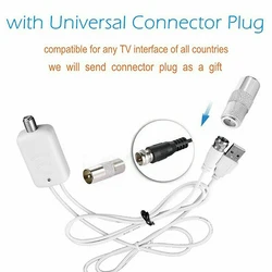 5000 Mile Range HDTV Antenna 4K HD Indoor Digital TV Aerial Signal Amplifier