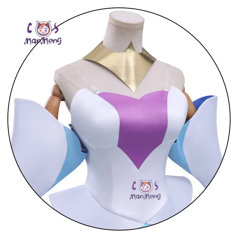 أزياء غينيفير الأميرة التأثيرية أنيمي فرسان غينيفير 2025 فستان نسائي جديد للهالوين كرنفال غينيفير الزي S-XXXL