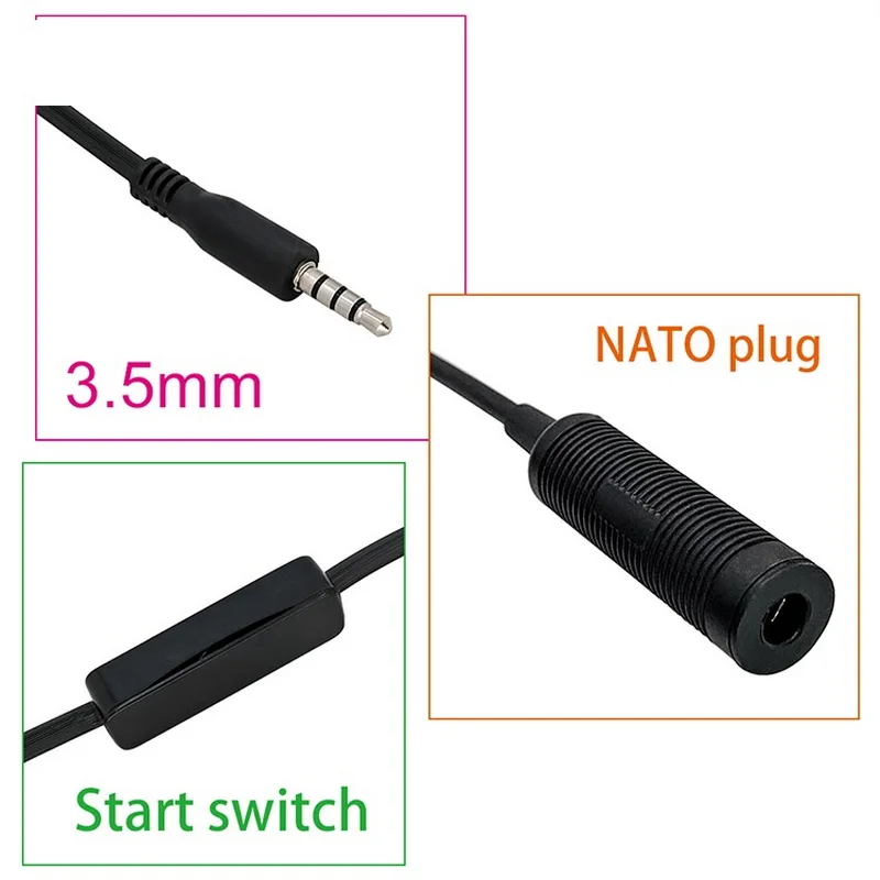 PTT TP120 adaptador táctico para teléfono con conector 3,5 mm - imagen 3