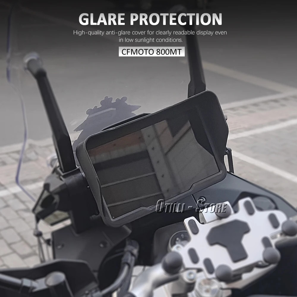 Per CFMOTO 800 MT 800MT 800mt 2021 2022 accessori moto cappello strumento visiera parasole protezione della copertura del misuratore