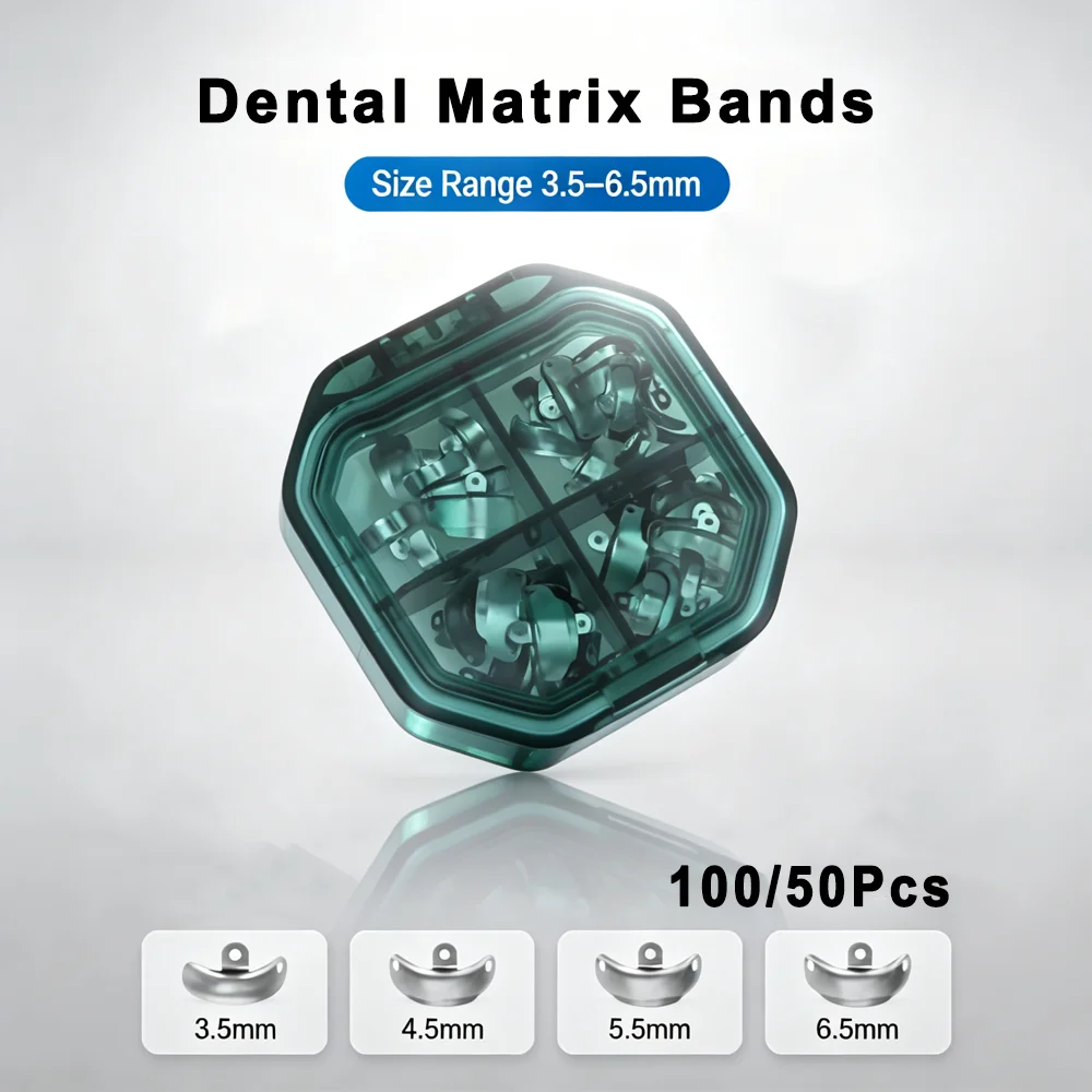SYJH 100Pcs 1st Molar Bondable Monoblock Non-Convertible Single Roth/MBT 0.022 Spherical Buccal Tube Ortho Dental Bonding Tools