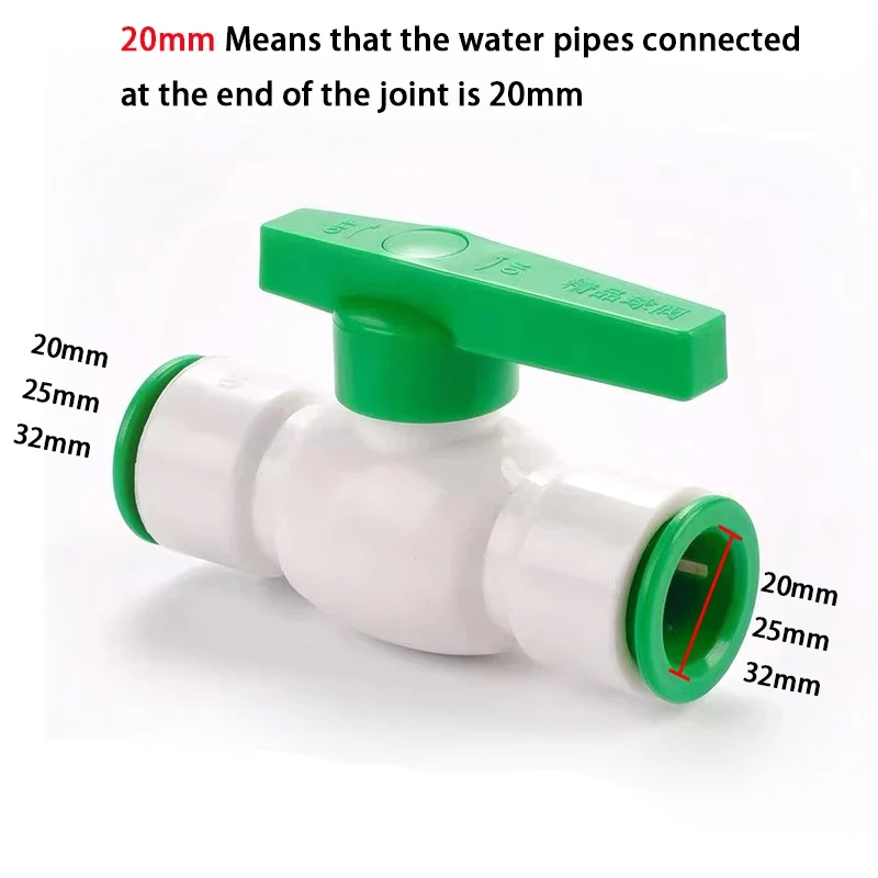 PPR fittings pipe fittings joint 20mm 25mm 32mm variable diameter direct elbow three-way flexible joint Hot Melt Free Connector