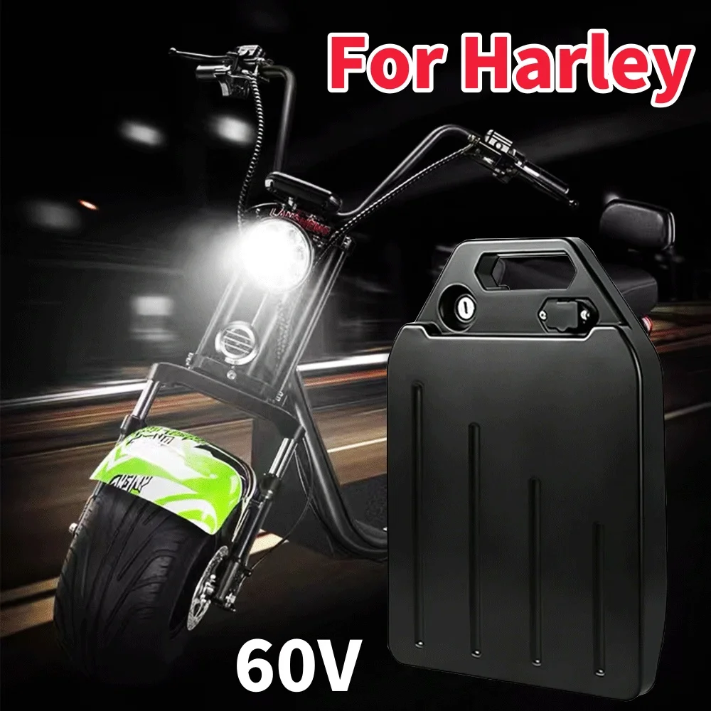 

60V 15Ah-40Ah electric motorcycle waterproof 18650 lithium battery suitable for Harley Citycoco electric scooter battery