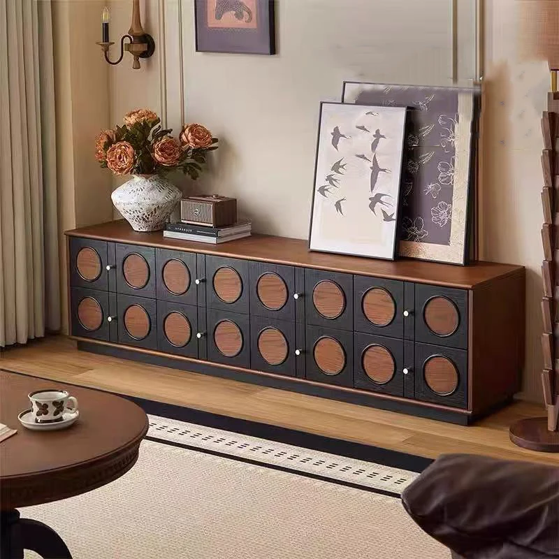 French Mid Century Tv Stand Design Retro Elegant european Tv Stand Luxury Classic Roku For Tv nordic furniture living room
