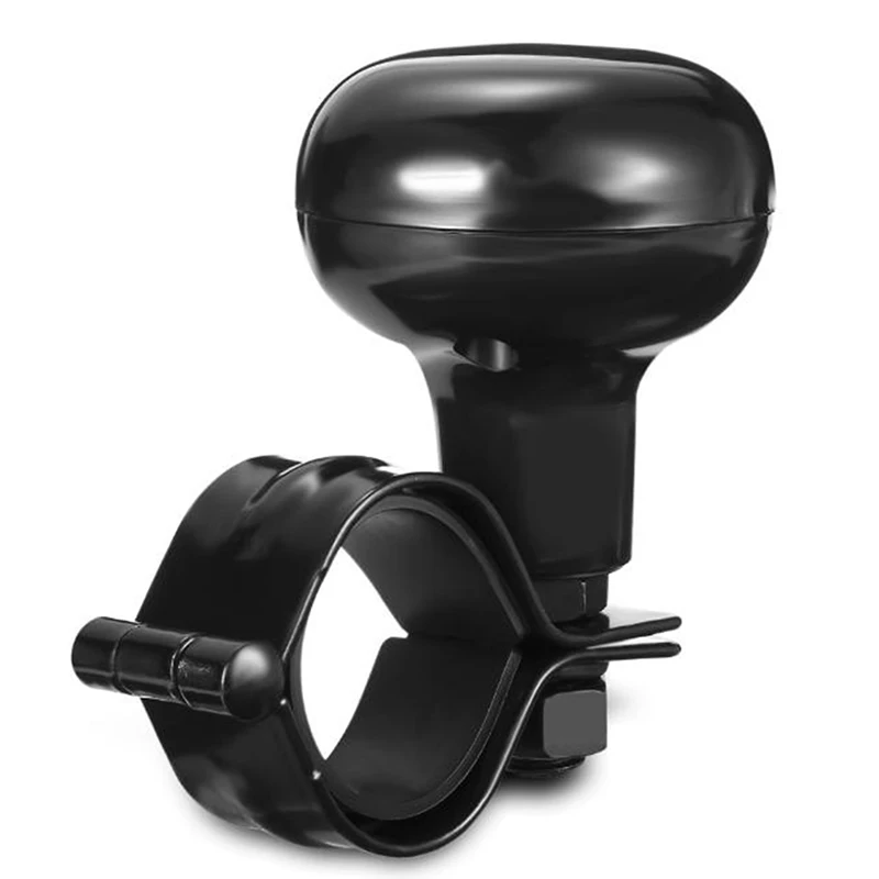 Spinner Universal para volante de coche y camión, accesorios duraderos, 360 grados, color negro, 1 piezas