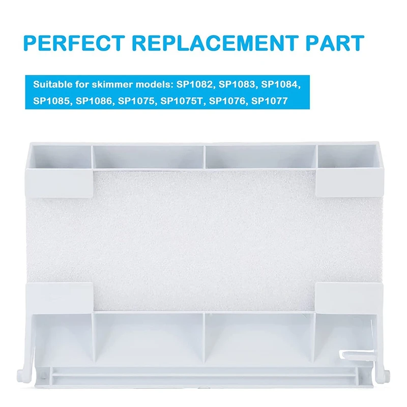 SPX1082K Pool Skimmer Flapper Door Replacement Kit, For Hayward SP1082, SP1083, SP1084, SP1085, SP1086 Models White