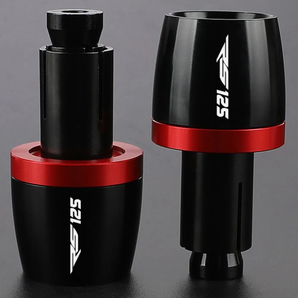 

For APRILIA RS125 1996-2010 2009 2008 2007 Moto Ends 2006 2005 Handle Bar Grips Cap Anti Vibration Plug 2004 2003 2002 2001 2000