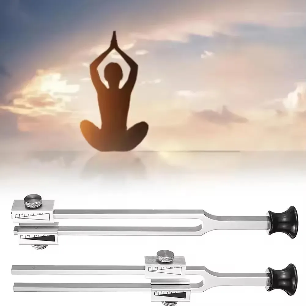64Hz 128Hz Rydel Seiffer Tuning Fork Chakra Hammer Neurological Internal Nerves Neurology Test Sound Vibration Massage Stick B2