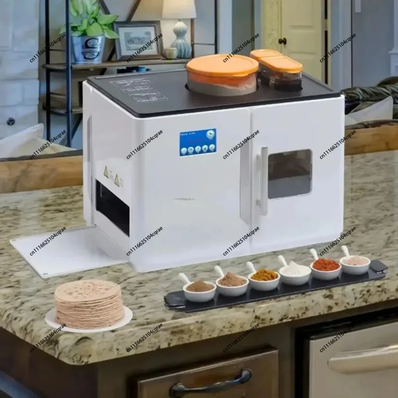 Electric Roti Robot Rotti Ata Chapati Flatbread Tortilla Magic Fully Making Machine Roti Maker Automatic Chapati Maker Roti