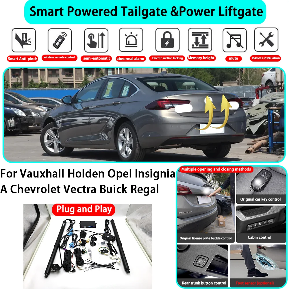 

﻿for Vauxhall Holden Opel Insignia A Chevrolet Vectra Buick Regal Automatic Powered Tailgate Electric Power Tailgate Lift Kit