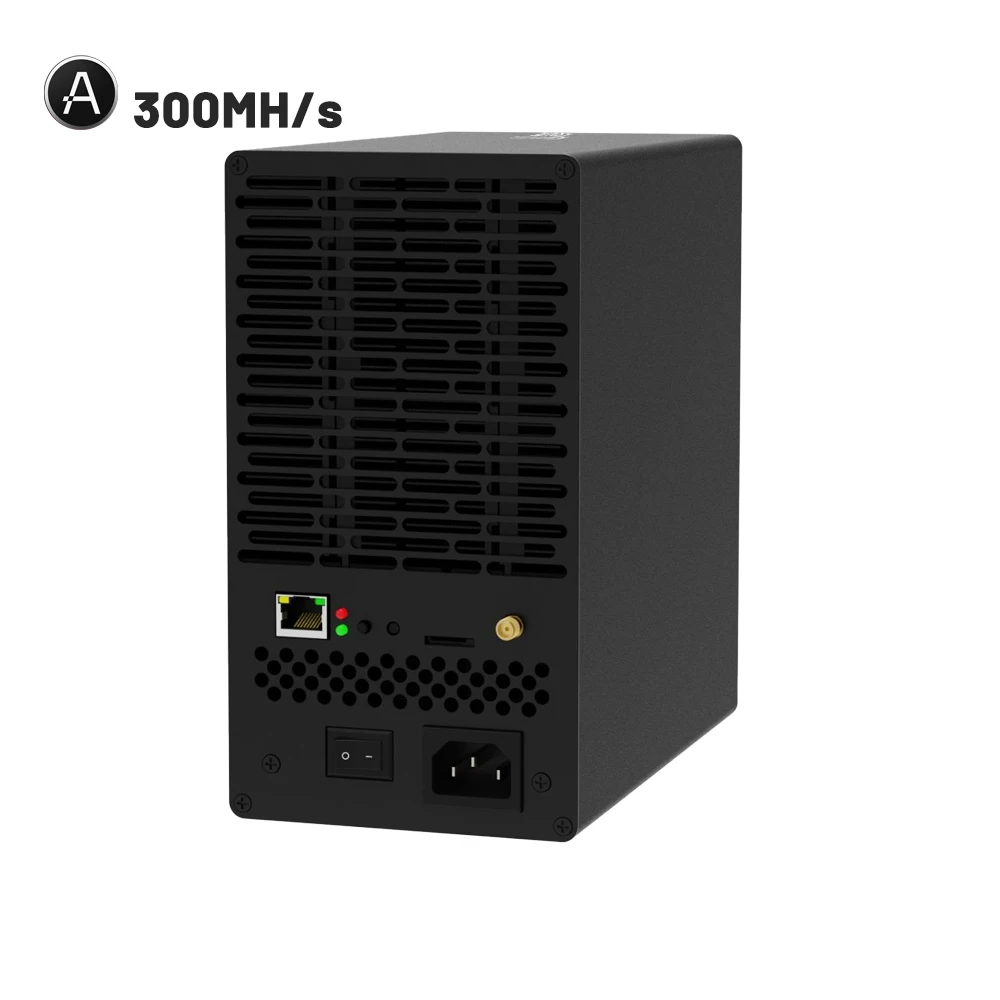 ICERIVER AE1 LITE 300MH/S 500W Mining ALEO Asic Miner Aleo Macchina mineraria domestica con alimentatore