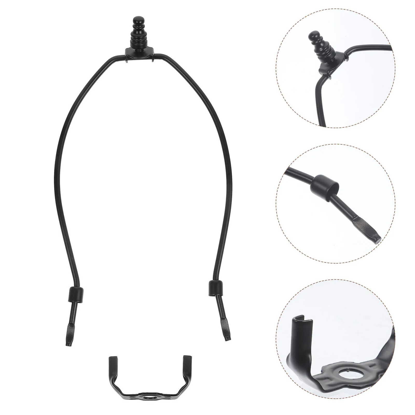 

Комплект металлических держателей для абажуров (1 шт.) для декора дома и офиса, адаптеры для абажуров, ремонтный набор, аксессуары