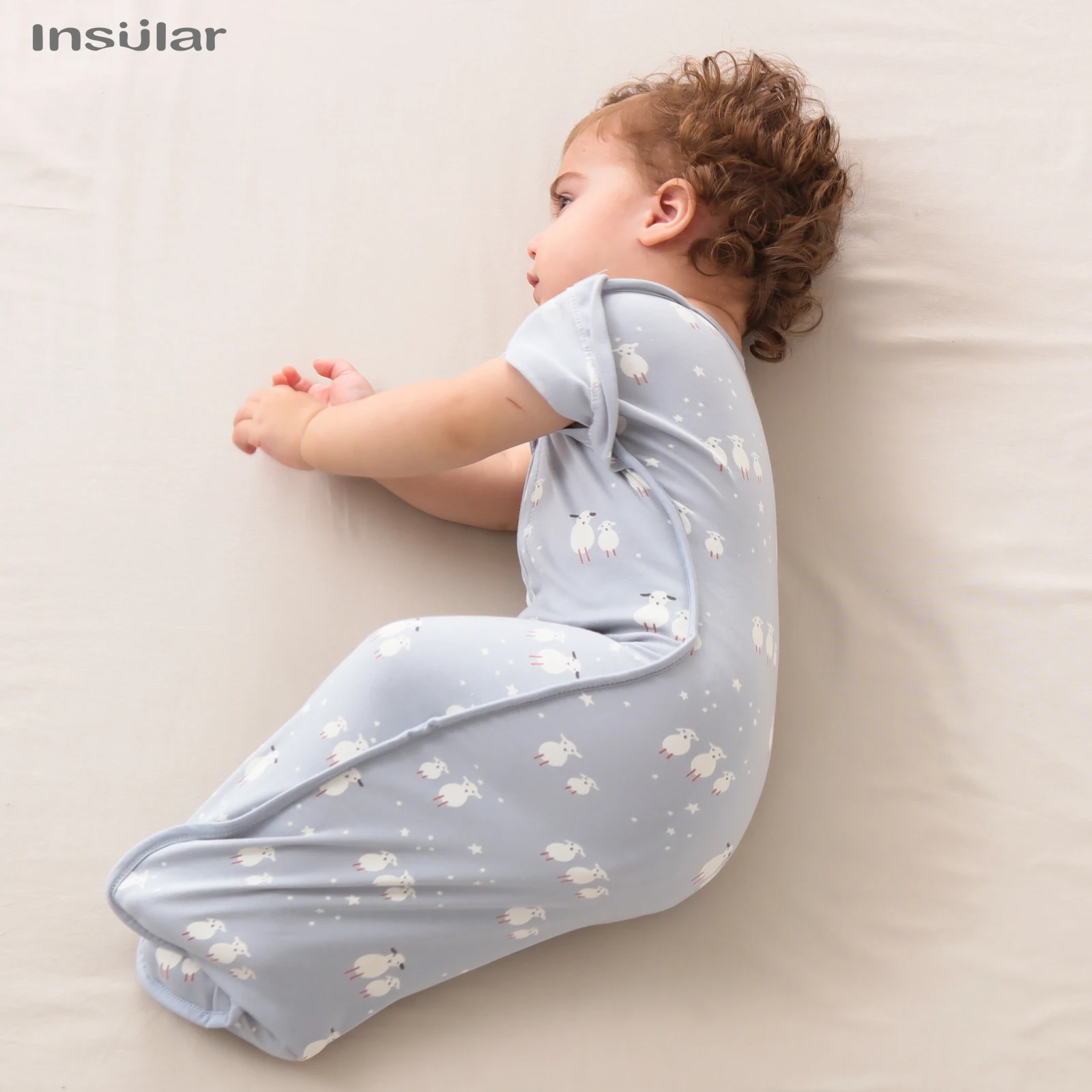 Newborn Baby Sleeping Bags Raised Hand Anti-shock Cotton Printed Sleepsacks Swaddle Blanket New Born Baby Items Baby Swaddle