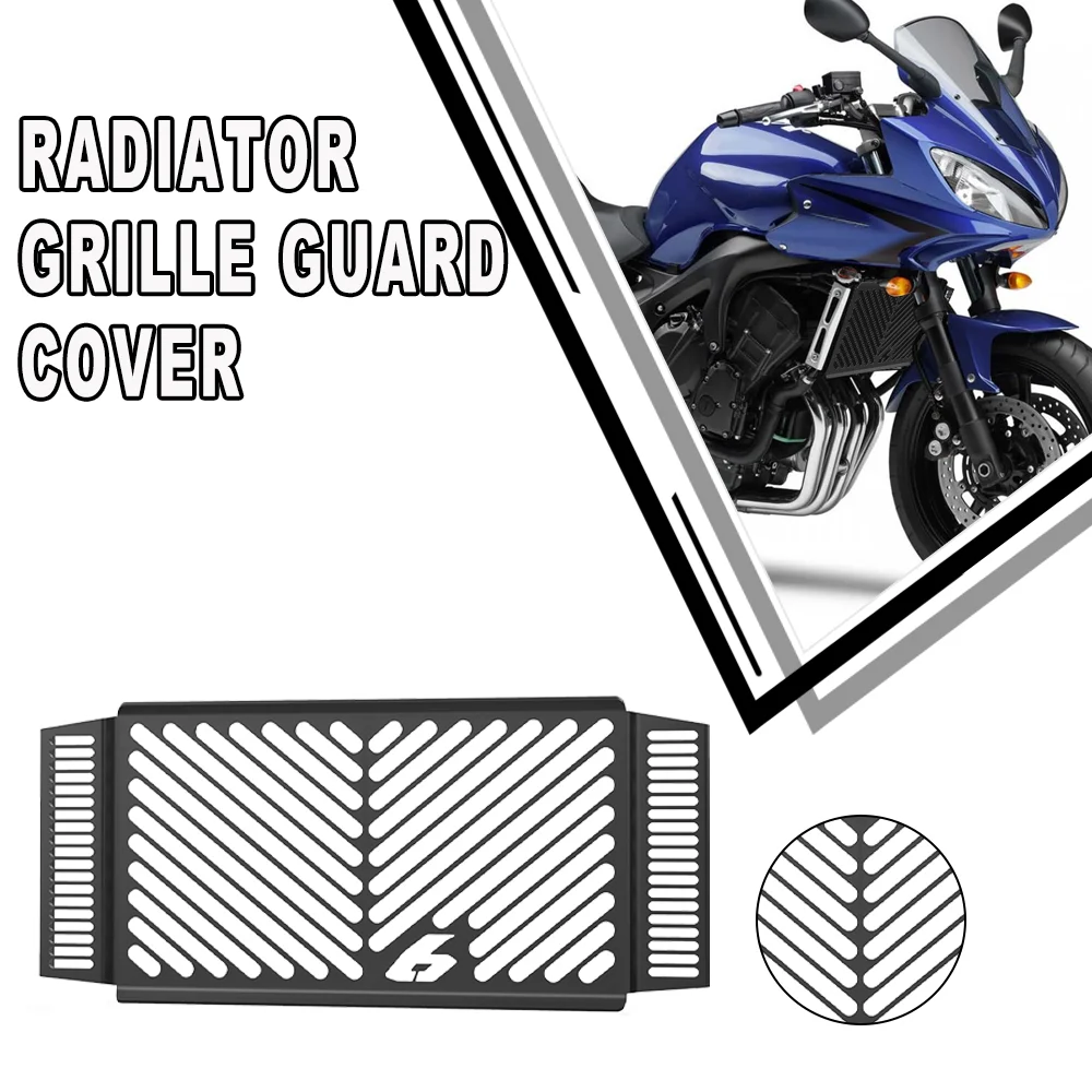 Accessories FOR YAMAHA FZ6 N/S/S2 Fazer FZ6N FZ6S FZ6 2004 2005 2006 Motorcycle Protection Aluminium Radiator Grille Guard Cover