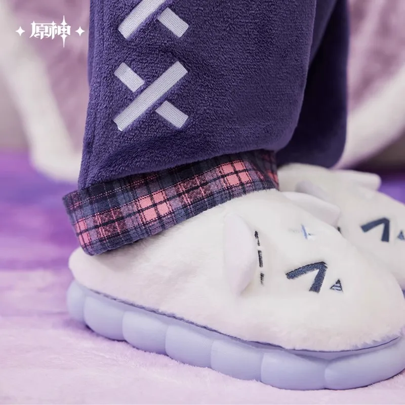 MiHoYo الرسمية لعبة Citlali النعال Genshin تأثير Citlali موضوع المنزل نعال قماش الملابس التبعي تأثيري هدية الهالوين