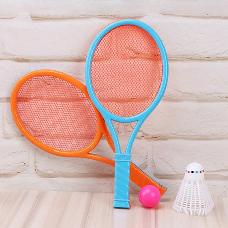 1pcs Children\'s Badminton Tennis Racket Beginner Training Outdoor Beach Tennis Kindergarten Baby Parent Child Interactive Toys