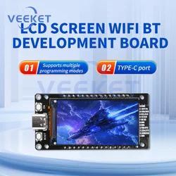 ESP32 Development Board 1.9in/1.14in ST7789 170x320 TFT LCD Display,WiFi+BL Module,CH340,Type-C for Arduino Micropython