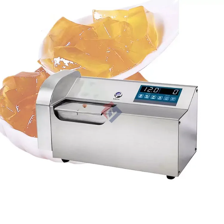 Cheap Jelly Cube Cutting Machinery Milk Tea Pudding Cutter Machine