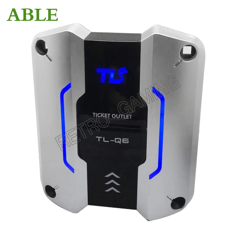 TL-Q6 LED Arcade Machine Ticket Dispenser Coin Operated Game Basketball Hitting Frog High Speed Vending Machine Score Device