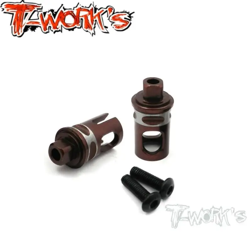 

Original T works TE-126-H T-work's Spring Steel Front Spool Cups ( For HPI/HB Pro 5 ) Rc part