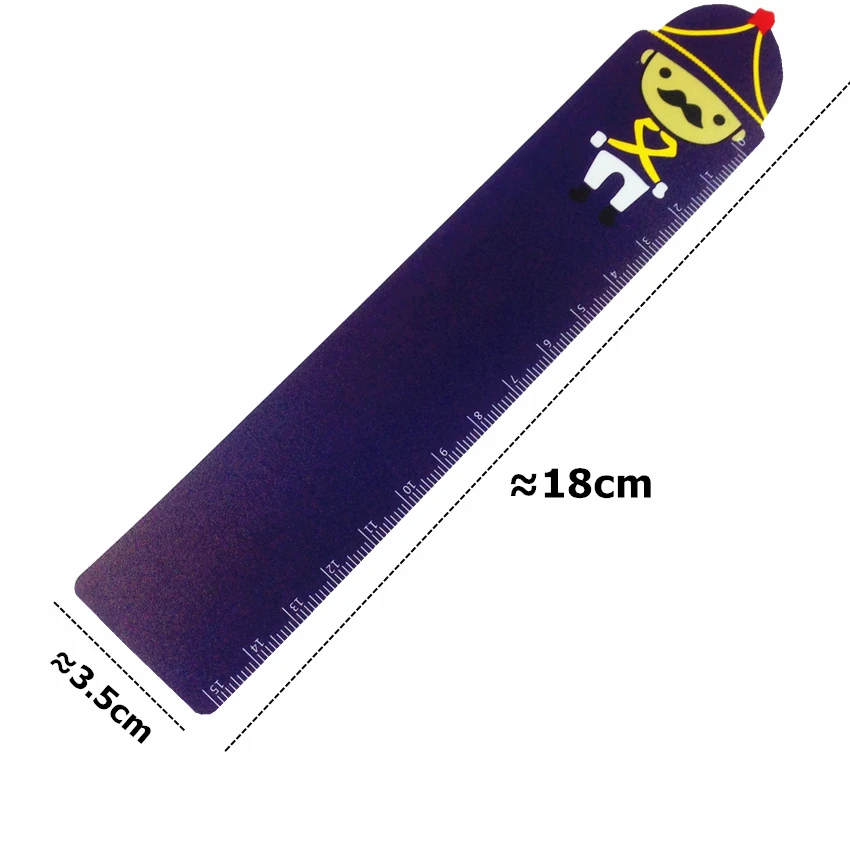 1pcs/lot Lovely Cartoon Soldier Doll series Ruler Measuring Straight Ruler Tool  Gift Stationery 15cm