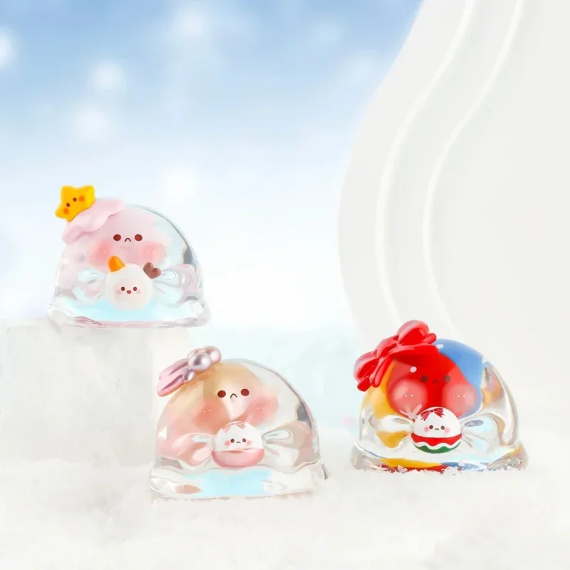 Suplay bubble eggs winter gift series box mystery box caaxa Caja dolls gift anime action figures toys