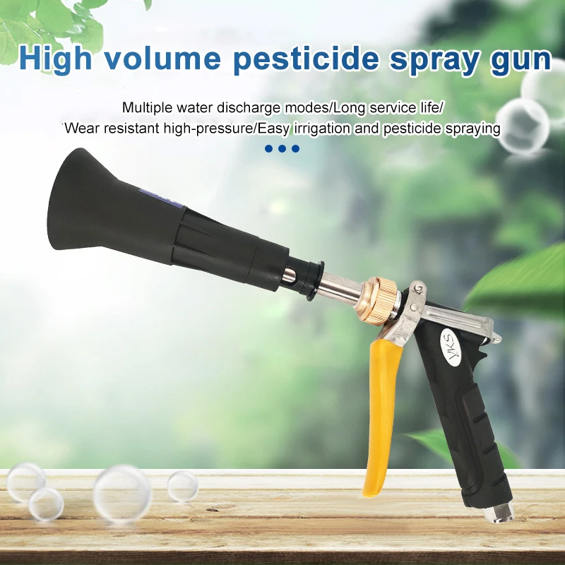 28cm Agricultural Spray Alloy Black Nursery High-Pressure Spray Garden Irrigation Fogging Garden Irrigation Mist