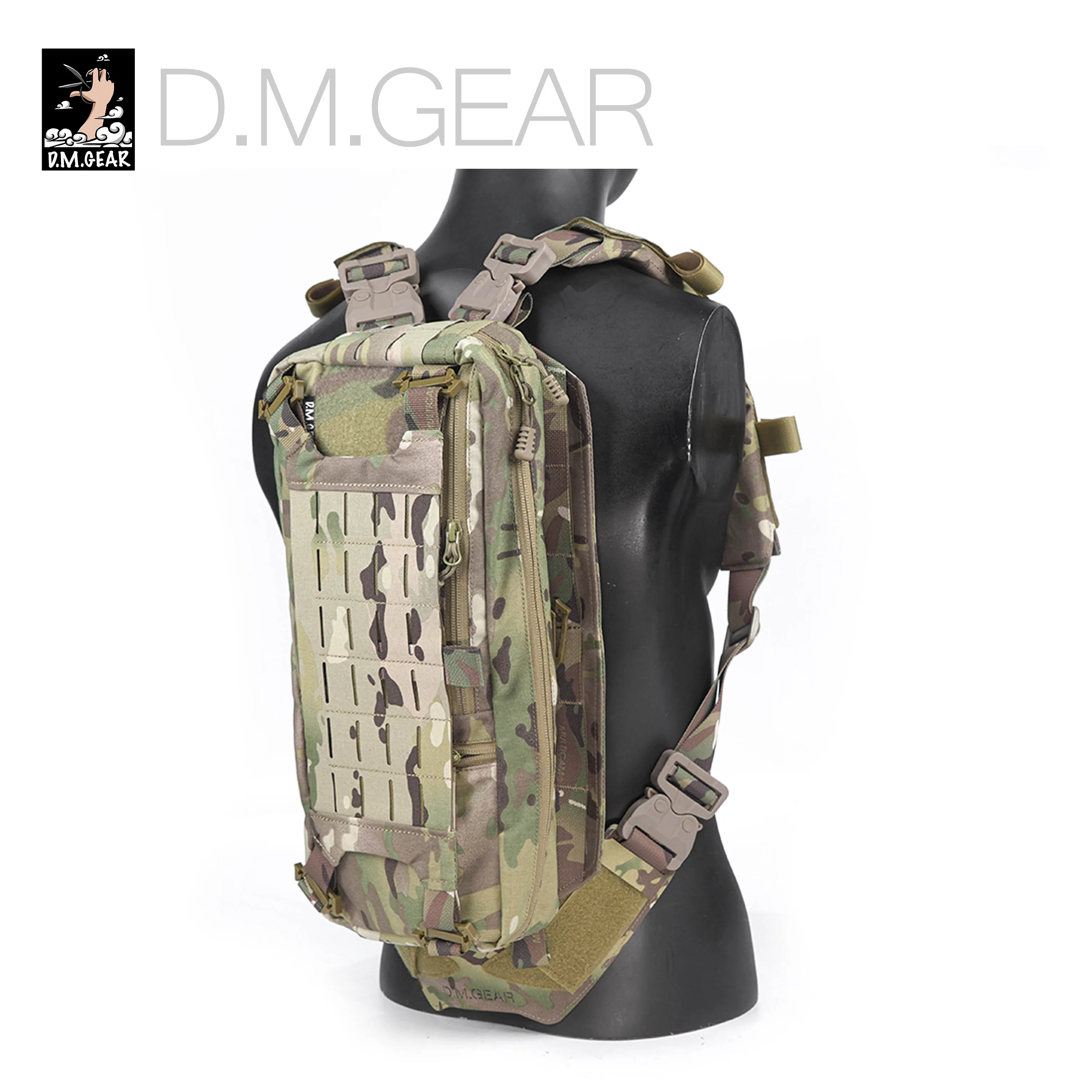 DMGear 421X Tactical Backpack Chest Bag Sports Hunting Gear For Men Molle Hunting Shoulder Sling Accessory Strap Outdoor