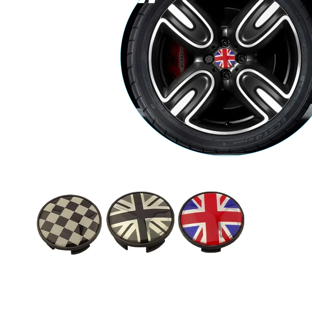 Kołpaki centrujące koła Union Jack 54MM do Mini Cooper S F54 F55 F56 F57 F60 R55 R56 R57 R59 R60 Countryman R61 Akcesoria